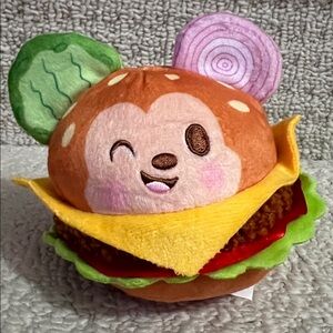 Disney Munchlings Mickey Plush Cheeseburger